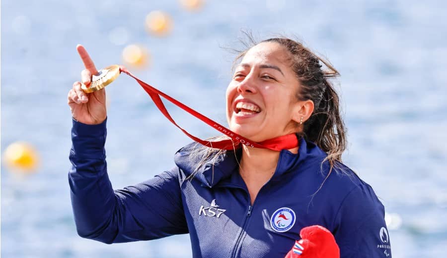 Katherinne Wollermann oro para Chile en los Paralímpicos París 2024