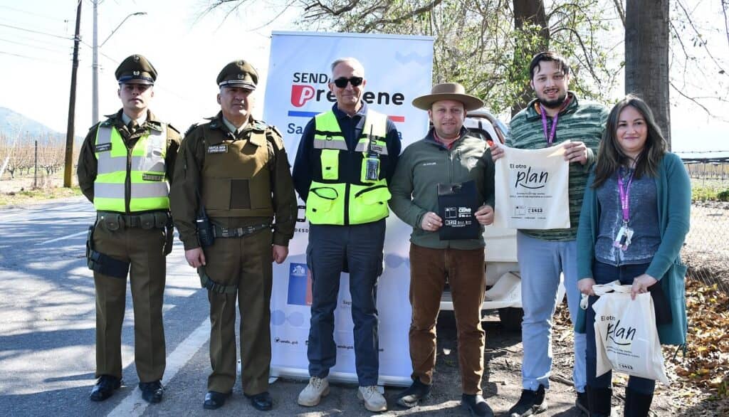 Sagrada Familia realiza trabajo colaborativo con Carabineros y Seguridad Pública