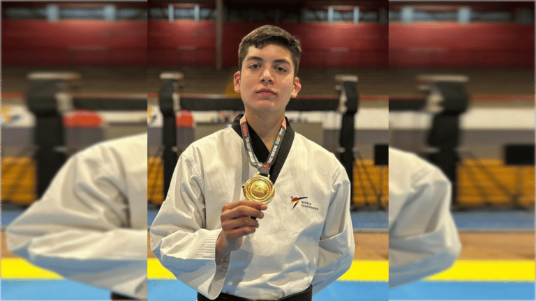 Vicente Cortés logró el primer lugar en nueva fecha del Nacional de Taekwondo 