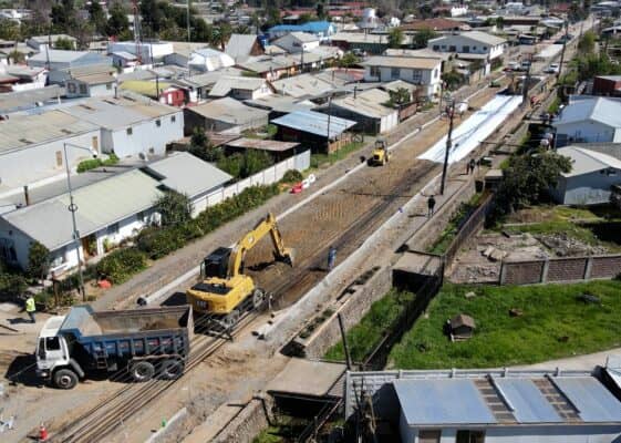 Continúan obras de mejoramiento de pavimentación en calle Doctor Herrera de Licantén