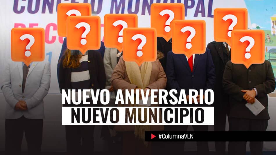 Nuevo aniversario, nuevo municipio