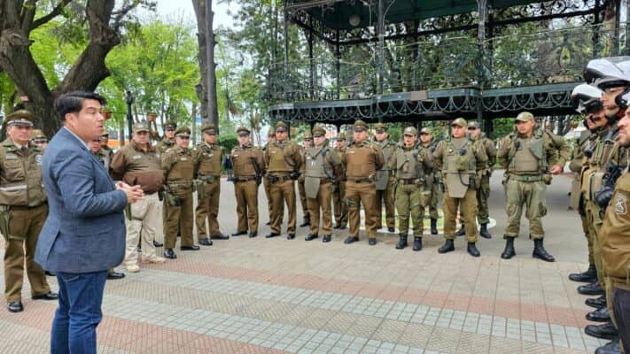 Carabineros detuvo a siete sujetos en ronda focalizada en Curicó