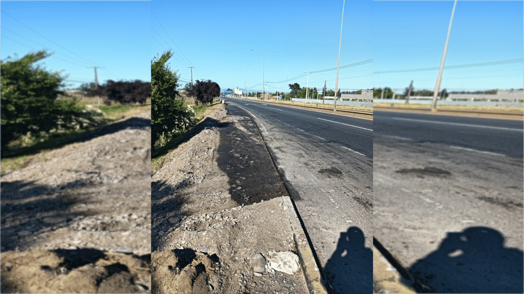 Entrada a Curicó: Obras inconclusas en Ruta 5 Sur generan caos vial