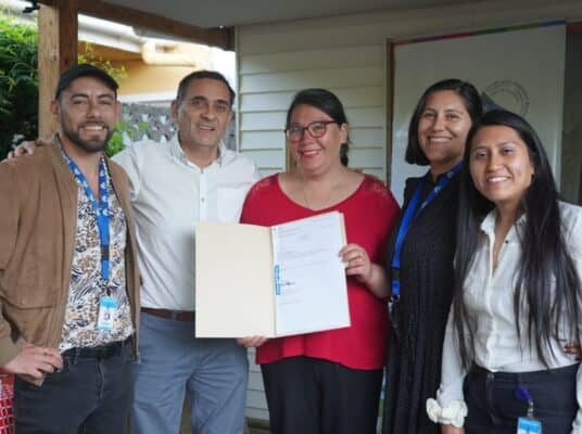 Doce familias de Villa El Carmen en Curicó fueron favorecidas con proyectos de colectores solares