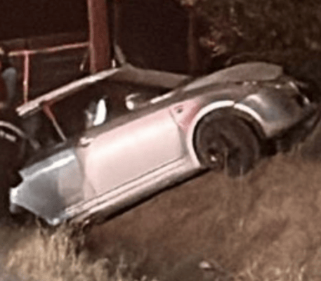 Conductor chocó su automóvil y fue detenido tras persecución policial por la Ruta J-60
