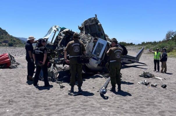 LABOCAR y DGAC investigan caída de helicóptero en Sagrada Familia