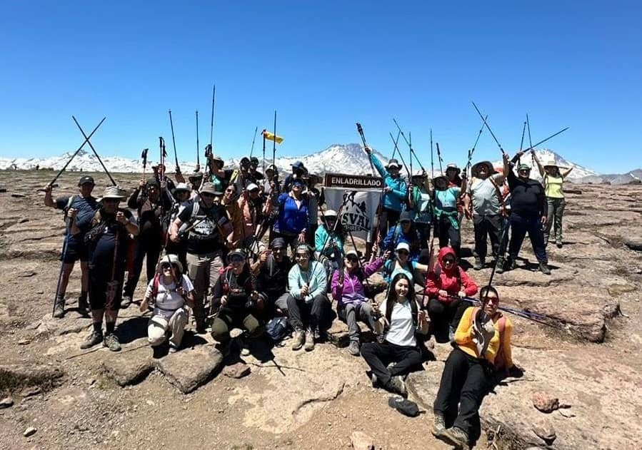 Trekkeros curicanos visitaron la Reserva Nacional Altos de Lircay