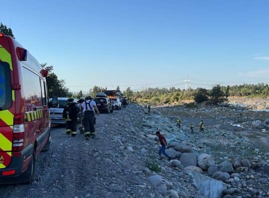 Hombre murió ahogado en Molina mientras se bañaba en el Río Lontué