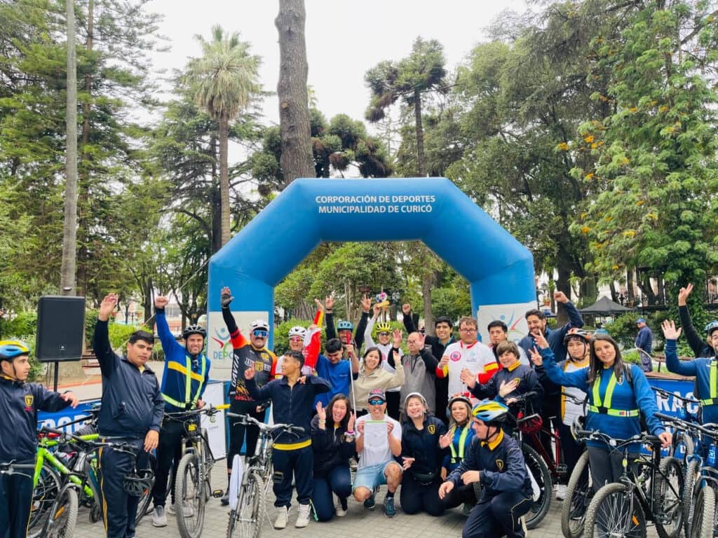 Pedaleando con Sentido: Travesía por la inclusión laboral llegó a Curicó