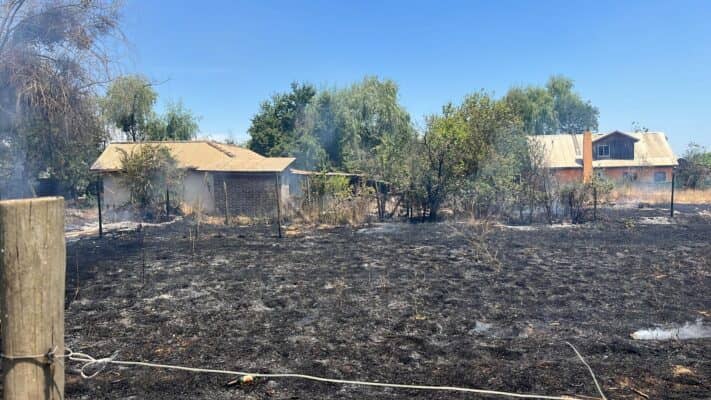 Sujeto fue detenido por causar incendio que destruyó más de una hectárea en San Clemente