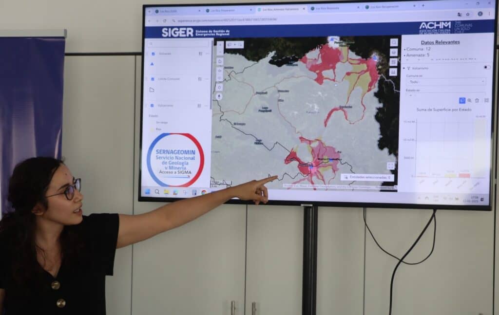En Molina se testeó de forma pionera el Sistema Integrado de Emergencias para el Maule