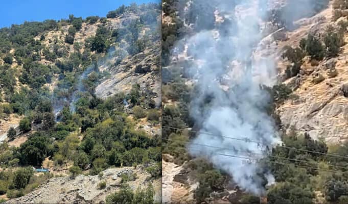 Detenido representante de empresa tras incendio forestal en cantera de Rauco