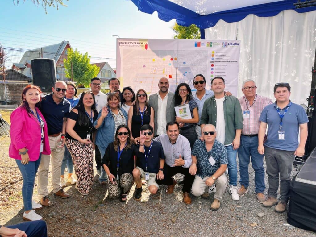 Buscan recuperar espacios públicos con programa Quiero Mi Barrio en Villa Primavera de Lontué