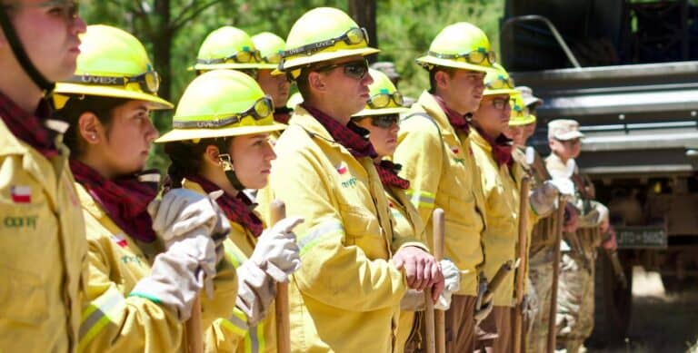 Incendio forestal en Villa Baviera contenido tras consumir más de 52 hectáreas