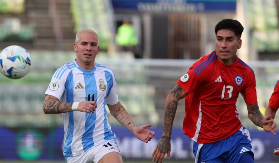 Chile cae ante Argentina en el inicio del hexagonal final Sub-20