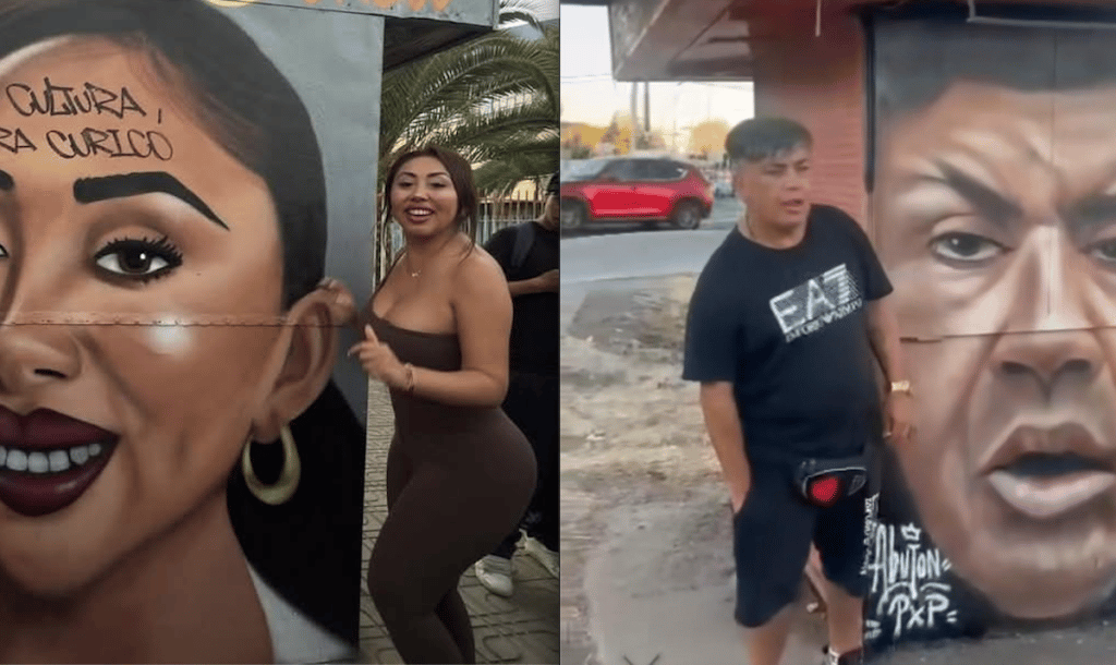 Los murales de "El Abujón" siguen generando debate en Curicó