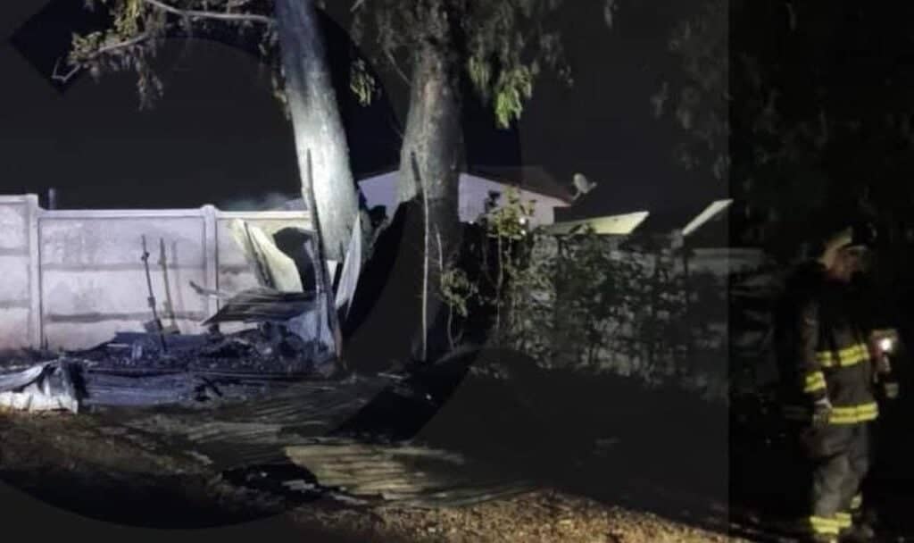 Incendio deja una persona fallecida en sector San Ramón de Constitución