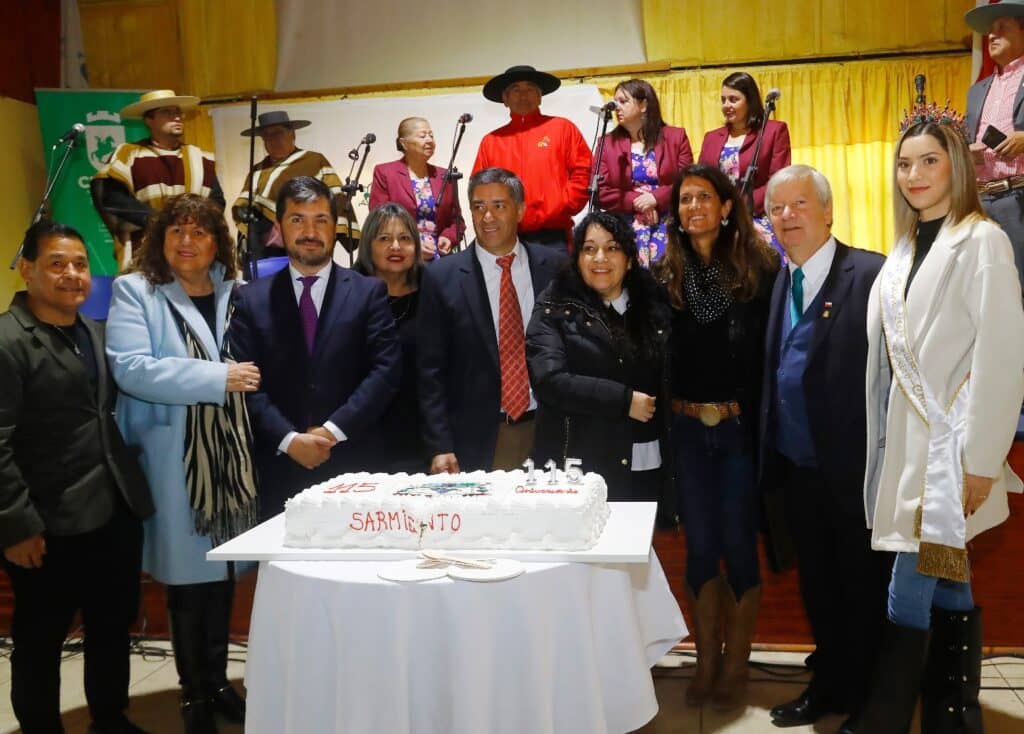 Localidad de Sarmiento celebró su aniversario número 115