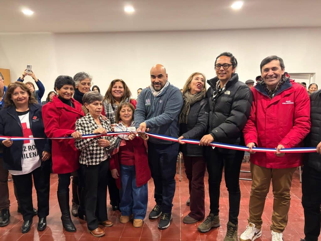 Municipio de Molina inauguró mejoras de histórica sede de la Villa Servicio Seguro Social