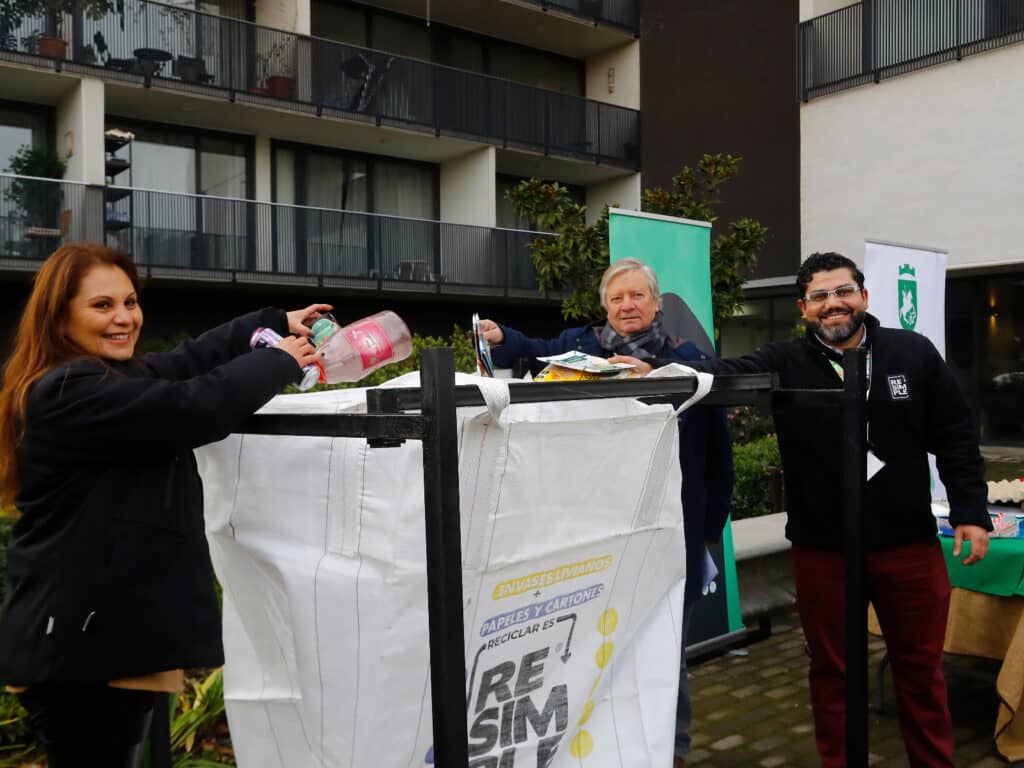 Curicó amplía reciclaje domiciliario a 25 edificios