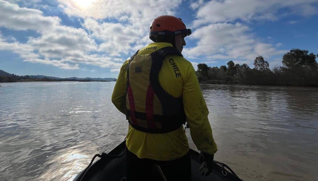 Operativo de la PDI en el río Loncomilla arroja pista clave en la búsqueda de concejala de Villa Alegre