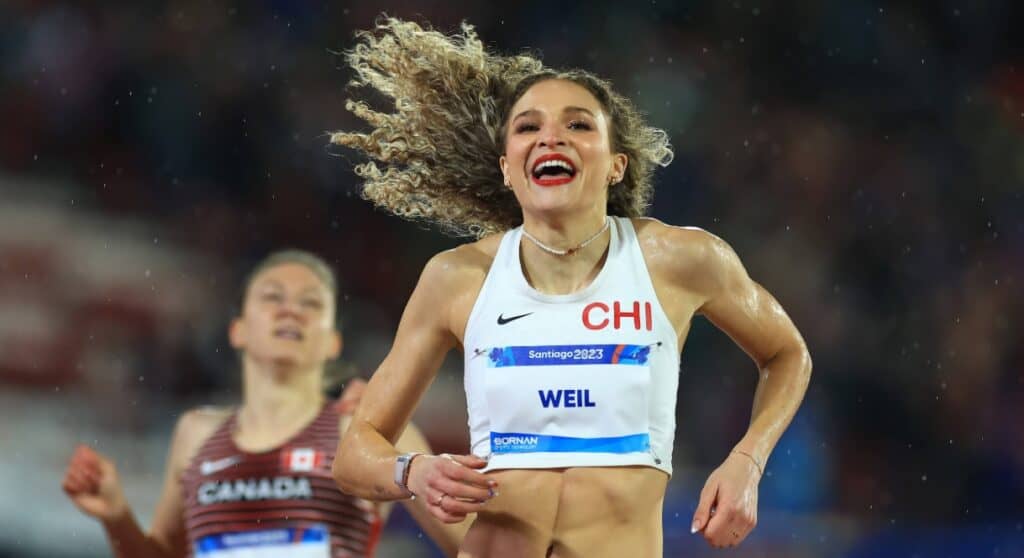 Martina Weil bate su propio récord nacional en los 400 metros planos en Estocolmo