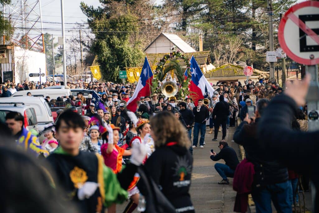 Pelarco celebró multitudinaria Fiesta de la Virgen del Carmen con 20 mil asistentes