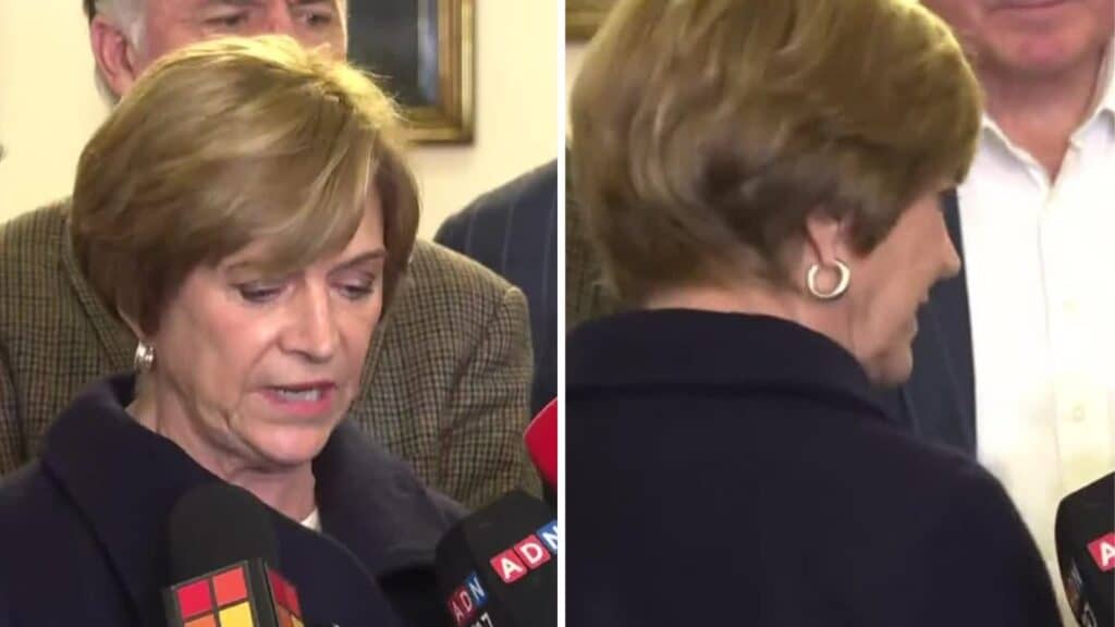 Evelyn Matthei se agota ante preguntas por caída en encuestas: "¡Basta!" y tensión en Chile Vamos