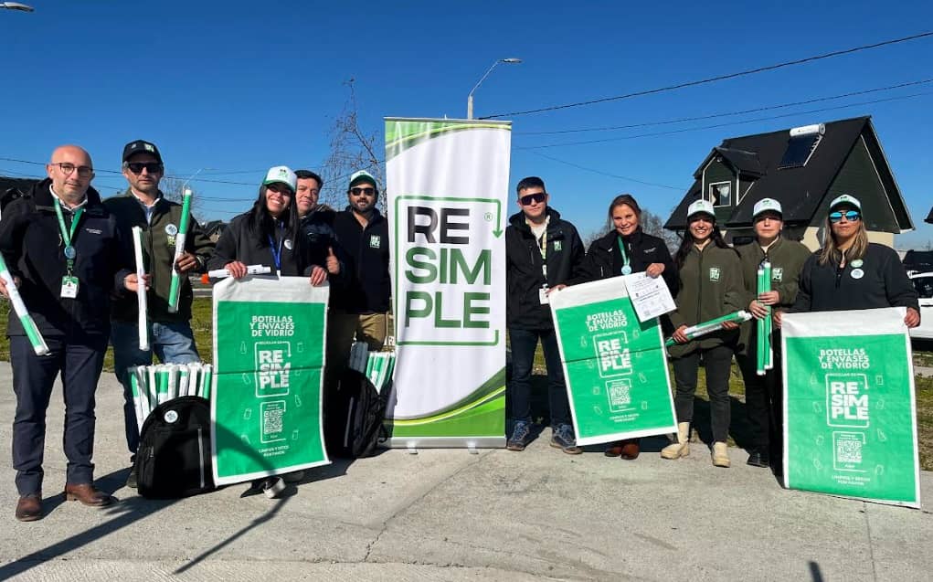 Curicó inicia reciclaje domiciliario de vidrios, abarcando el 50% de las viviendas