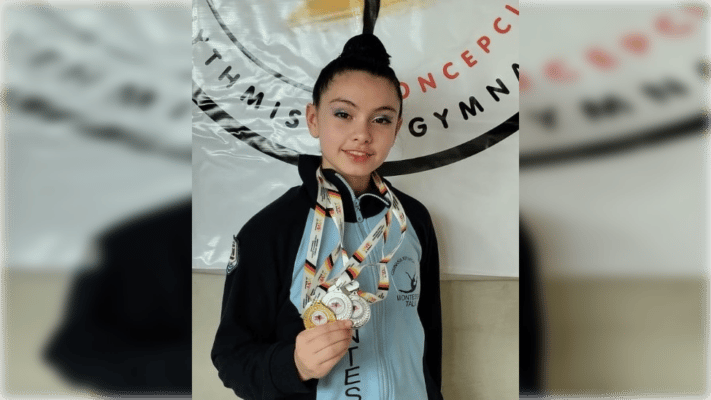 Gimnasta curicana destaca en Copa Alemania de Concepción
