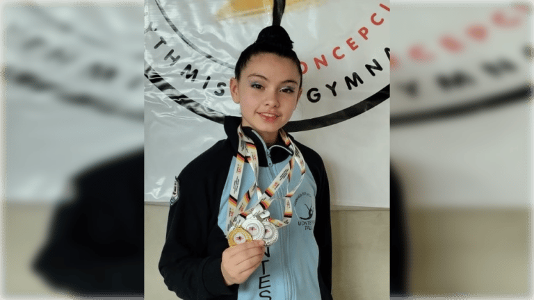 Gimnasta curicana destaca en Copa Alemania de Concepción