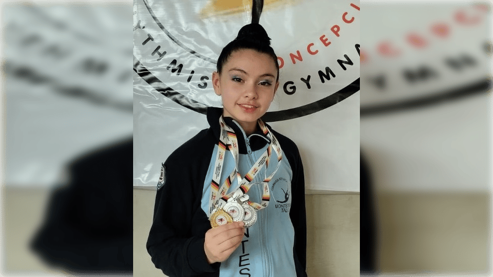 Gimnasta curicana destaca en Copa Alemania de Concepción