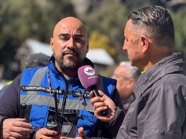 Exitoso simulacro de erupción volcánica se desarrolló en el sector Radal Siete Tazas