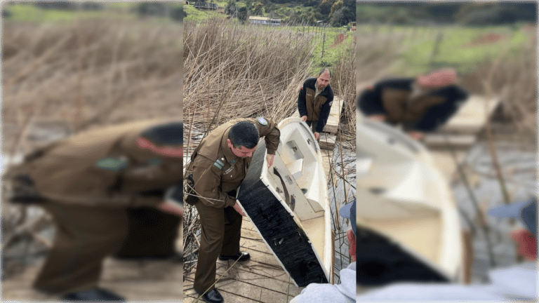 Detectan indicios de pesca ilegal en la Reserva Nacional Laguna Torca