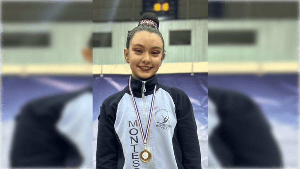 Gimnasta curicana clasifica a tres finales nacionales en el Campeonato Rítmica Chile