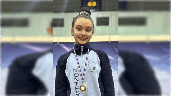 Gimnasta curicana clasifica a tres finales nacionales en el Campeonato Rítmica Chile
