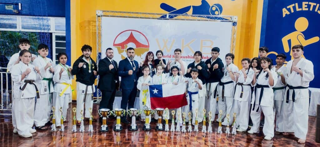 Delegación chilena brilla con medallas en el Campeonato WKB Tatuí Brasil 2025