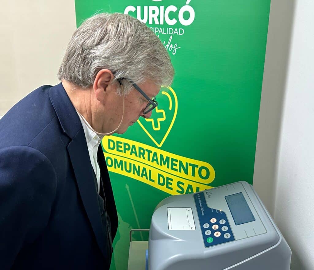 Dirección de Salud de Curicó implementa test de aire espirado