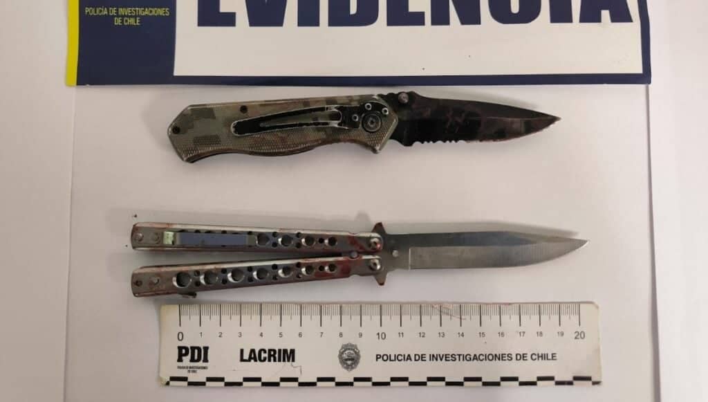 Tensa noche en Linares: PDI detiene a dos hombres por pelea con arma cortante cerca de cuartel policial