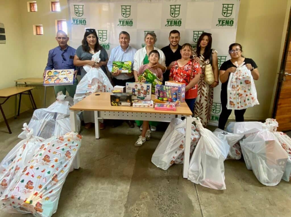 Municipio de Teno entregará 2.350 juguetes a niños y niñas de la comuna