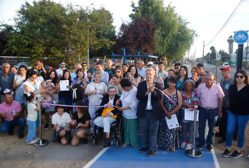 Se inauguraron obras del programa crecer en comunidad y transformando barrios