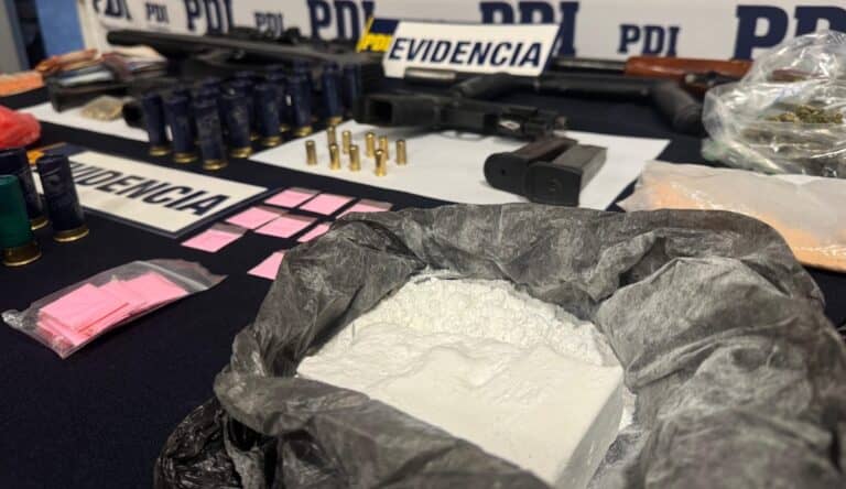 Prisión preventiva para tres líderes de banda criminal desbaratada en Linares por tráfico de drogas y armas