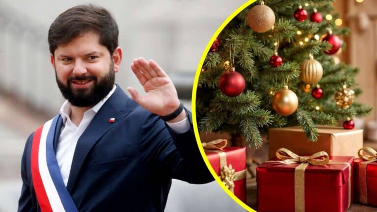 Gabriel Boric comparte su último saludo navideño como Presidente