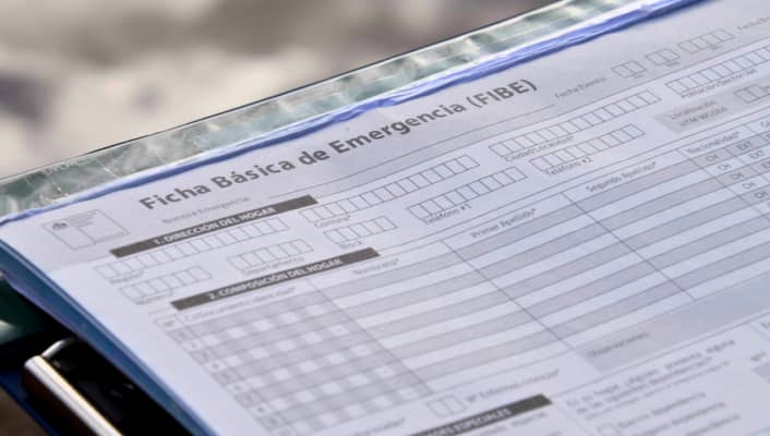 Ficha FIBE: Conozca los datos que solicita el catastro tras una emergencia y qué revisar antes de responder
