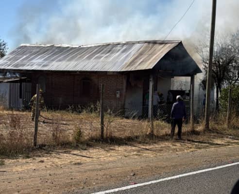 Negligencia en Parral: Uso de herramienta agrícola provocó destrucción total de una iglesia