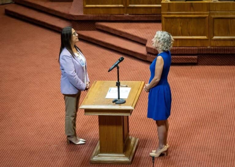Diputada Priscilla Castillo asume funciones en el Congreso fijando sus prioridades legislativas
