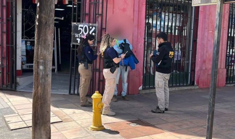 PDI denuncia a cuatro personas tras operativo de fiscalización de extranjeros en Maule y San Clemente