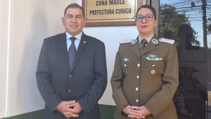 Nuevo delegado proyecta intensificar operativos de seguridad tras reunión con la prefecto de Curicó