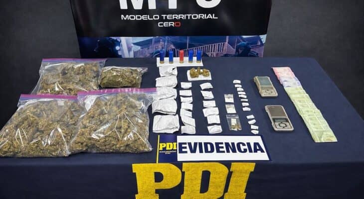 Prisión preventiva para dos cabecillas de focos de microtráfico desbaratados por la PDI en Lontué