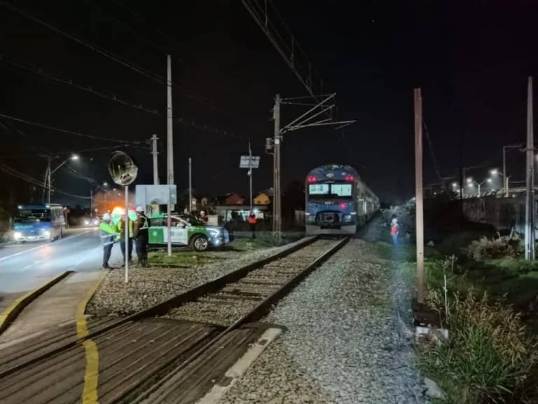 Hombre de 19 años fallece tras ser arrollado por un tren en Curicó